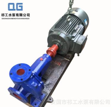 祁工水泵IS80-65-160大流量农田灌溉泵单极离心清水管道泵