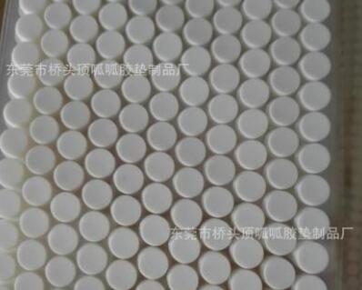 厂家直销 家具脚垫 硅胶脚垫 透明防滑硅胶垫片 白色硅胶脚垫