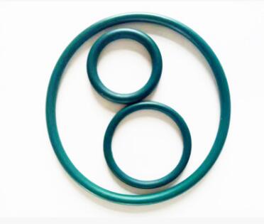 定做密封圈喷涂四氟涂层 耐腐蚀O型圈涂层氟橡胶O型圈 深绿色