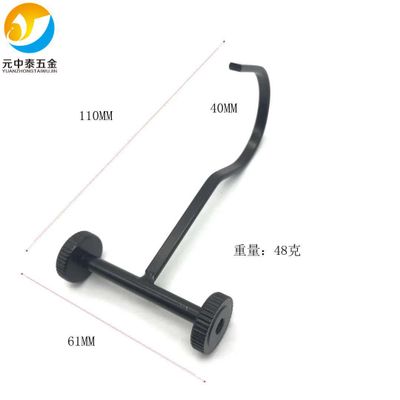 厂家直销窗帘展示架配件 窗帘挂钩 挂钩金属 带轮窗帘挂钩可拆卸