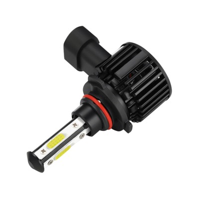 晶汽厂家直销黑色f8组合套装8000K色温远光雾灯二合一汽车led大灯