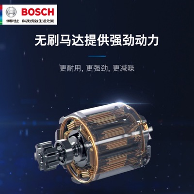 博世锂电充电式手提角磨机GWS18V-Li无刷切割磨光抛光机电动工具