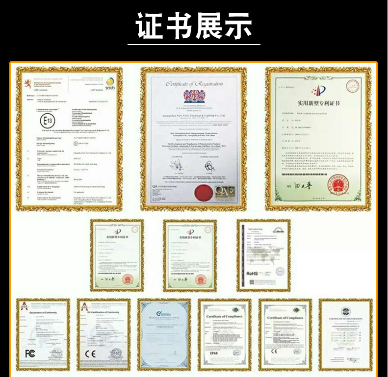 证书展示1