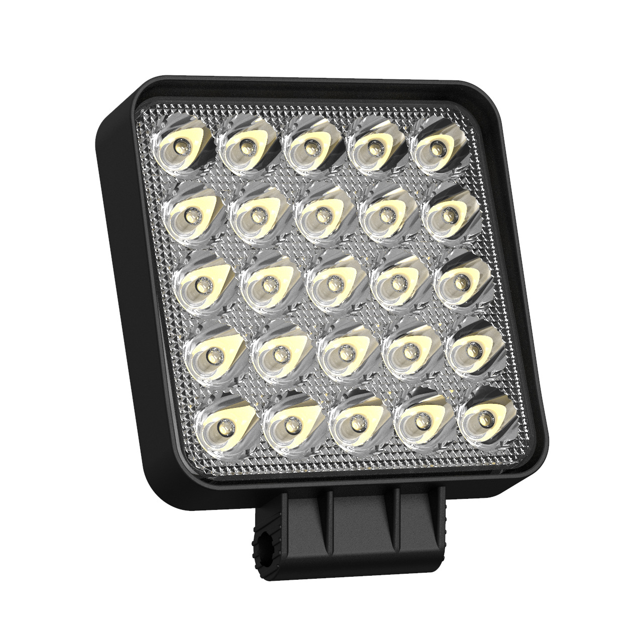 2021新爆款35MM薄款75W汽车LED工作灯 75W LED工程车灯射灯4英寸
