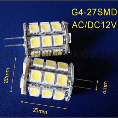 高品质 AC/DC12V 4W G4 led灯珠 玉米灯 水晶灯 灯具装饰光源灯泡