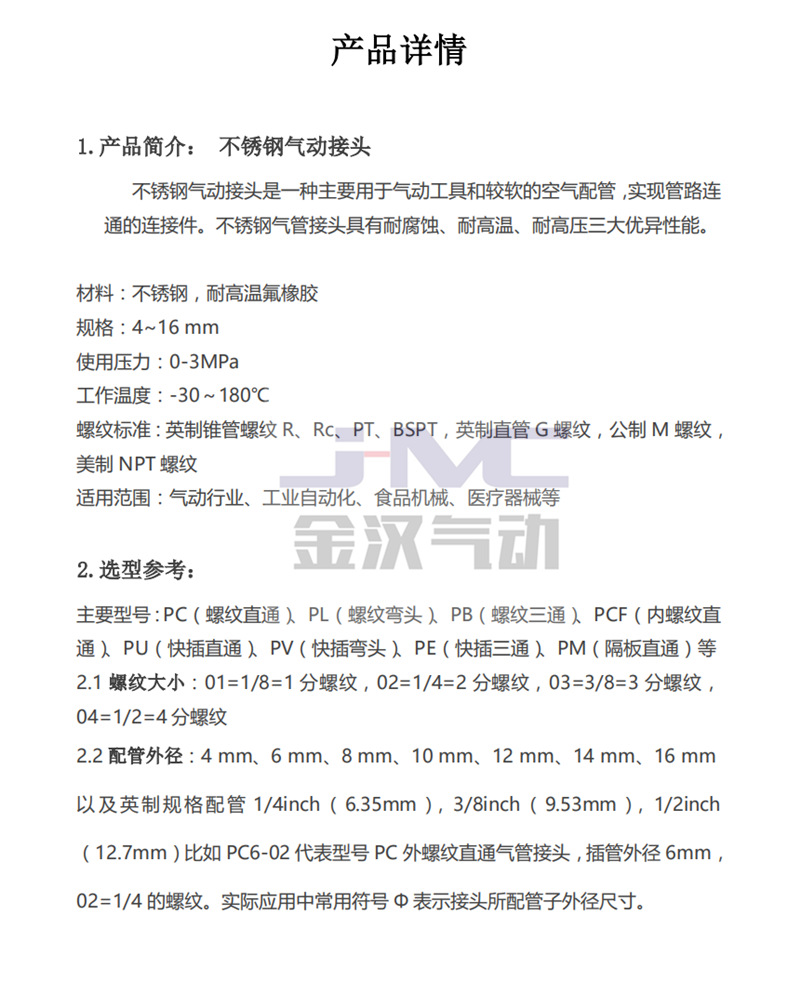 产品说明